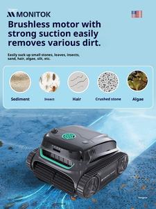 Aspiradora Inalámbrica Automática para Estanques <span class=keywords><strong>de</strong></span> Peces, Limpieza <span class=keywords><strong>de</strong></span> <span class=keywords><strong>Fondo</strong></span> <span class=keywords><strong>de</strong></span> <span class=keywords><strong>Piscina</strong></span> con Eliminación <span class=keywords><strong>de</strong></span> Desechos - Product Image 3