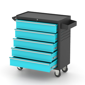 Kotak Peralatan Mobile Khusus untuk Troli Peralatan 7 Laci, Kabinet Peralatan Bengkel Berkualitas Tinggi - Product Image 6