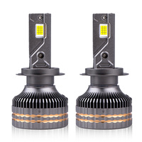 Ampoule de phare de voiture LED haute puissance 400W, phare LED H4, H1, H3, 9005, 9006, H11, H7, 6500k, phares LED blancs