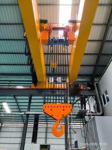Châu Âu loại dầm đôi trên không cầu trục nóng bán 5 tấn 10 tấn 20 tấn <span class=keywords><strong>hoist</strong></span> mô hình theo Loại sản phẩm - Product Image 3