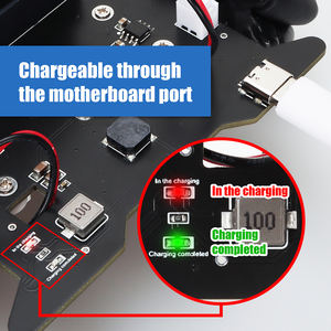 Tscinbuny nuevos puertos de expansión de chasis recargables <span class=keywords><strong>Seguimiento</strong></span> de línea evitación de obstáculos principiante para codificación Arduino - Product Image 3