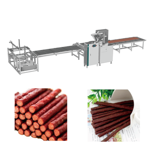 Máy ép xúc xích khô tự động bán tự động/ dây chuyền sản xuất thịt que, thịt sandwich cho thú cưng - Product Image 6