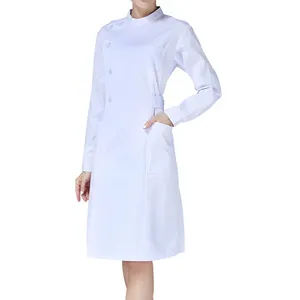 服装造型师医院套装护理人员白色面料廉价药品女性工作护士制服
