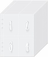 100 Ersatzplaner mit Geldsparen A5 Budget-Bindungsumschlag 4 Taschenbuch Tagebuch