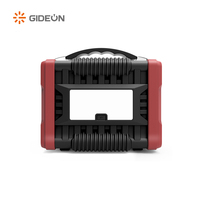 Station d'alimentation portable 200W pour la maison et l'extérieur, onduleur à onde sinusoïdale modifiée, batterie lithium-ion, panneau solaire