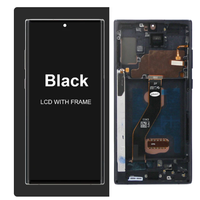 Layar Sentuh LCD OLED dengan Rangka untuk Samsung Galaxy Note 10 Plus N975 N9750 LCD dengan Rangka