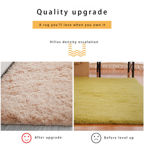 <span class=keywords><strong>Tappeto</strong></span> Moderno di Lusso in Ecopelliccia di Poliestere Super Morbido e Soffice per Camera da Letto e Soggiorno a Tinta Unita Lavabile in Lavatrice - Product Image 6