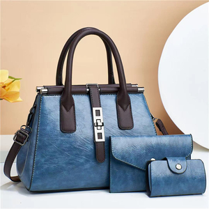 <span class=keywords><strong>Sacs</strong></span> à <span class=keywords><strong>main</strong></span> pour femmes de grande taille, nouvelle collection, modèle le plus récent, avec logo métallique de marque, prix bas, vente en gros - Product Image 3