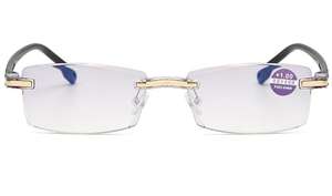 2025 nuevo <span class=keywords><strong>Amazon</strong></span> Venta caliente barato Anti luz azul Vintage <span class=keywords><strong>gafas</strong></span> de lectura - Product Image 4