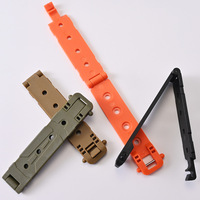 Système de transport sécurisé Molle, étui Kydex avec clip de ceinture MOLLE, boucle et vis, matériau plastique