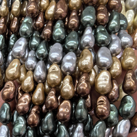 Perles de coquillage baroques naturelles perles colorées irrégulières perles en vrac pour la fabrication de bijoux fournitures de perles