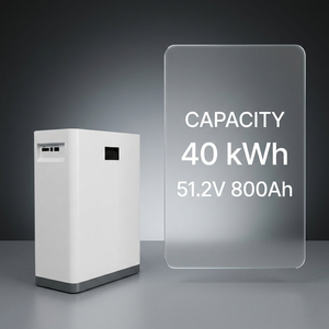 แบตเตอรี่เก็บพลังงานภายในบ้าน 51.2V 5kWh 10kWh 15kWh ติดผนัง พร้อมจอ LCD ในตัว ระบบจัดการแบตเตอรี่ (BMS) รองรับ OEM แบรนด์ส่วนตัว แบตเตอรี่ 15kwh ยุโรป NEHC0004 - Product Image 2