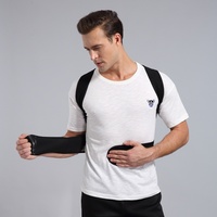 Ceinture de soutien lombaire renforcée pour correction de posture, gilet réglable pour le dos, sangle de soutien des épaules, attelle de protection de la colonne vertébrale et du cou