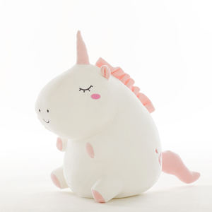 Carino morbido unicorno giocattolo grasso unicorno unicorno cuscino bambola animale di peluche per bambini giocattoli del bambino per la <span class=keywords><strong>ragazza</strong></span> di compleanno regalo di <span class=keywords><strong>natale</strong></span> - Product Image 2