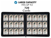 Classeur de cartes à 12 pochettes avec logo personnalisé, en PP archivistique, pour collectionneurs de cartes Pokémon TCG