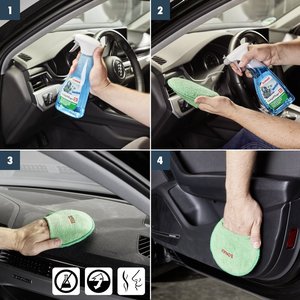 Effet Mat Soin Intérieur Voiture Sport Fraîcheur 500ml Finition Moderne avec Parfum Dynamique pour l'Intérieur de la Voiture - Product Image 4