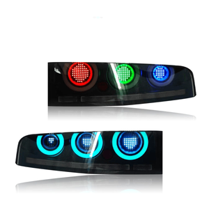 Ensemble de feux arrière à LED pour <span class=keywords><strong>Nissan</strong></span> 400Z Z35 <span class=keywords><strong>2022</strong></span> + Animation de démarrage Indicateur dynamique Lentille claire Lampe séquentielle ABS - Product Image 5