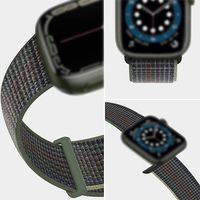 Bracelet de montre en nylon VILO VL--N016, 70 couleurs, luxe/sport/mode, pour montre série 8 7 6 5 SE, respirant, doux