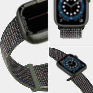 <span class=keywords><strong>Correa</strong></span> de Reloj de Nailon de Lujo/Deportiva/Moderna VILO VL--N016 de 70 Colores para Reloj Serie 8 7 6 5 SE, Transpirable y Suave - Product Image 4