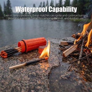 Baiyuheng Custom Logo Waterproof <strong>Matches</strong> Windproof <strong>Strike</strong> <strong>Anywhere</strong> <strong>Matches</strong> MultiPurpose <strong>Match</strong> Stick for Outdoor Survival Camping - Product Image 3