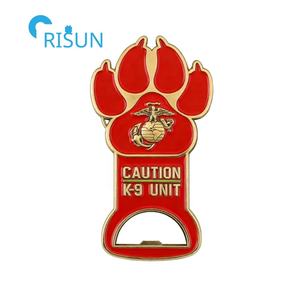 Porte-bouteille personnalisé avec médaille de service militaire USMC, mascotte du Corps des Marines, commémorative, pièce de monnaie personnalisée, pièce de monnaie de dé<span class=keywords><strong>fi</strong></span> USMC - Product Image 2