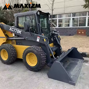 <span class=keywords><strong>Mini</strong></span>-chargeuse compacte à quatre roues motrices XC770K de 1 tonne avec godet d'une capacité de 0,6 m³ - Product Image 4