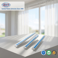 Perfil de Extrusión de PVC para Rieles de Cortina a Precio Competitivo para Instalaciones de Cortinas a Gran Escala