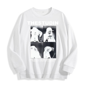Thestudin <strong>London</strong> Graphic Crewneck <strong>Sweatshirt</strong>, US Warehouse, 6 Colors - Product Image 3