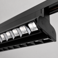 Éclairage d'allée de supermarché, lampe linéaire connectable sans soudure 80W 100W 5000K, longueur personnalisée pour épicerie