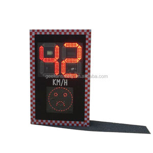 Seguridad del tráfico Solar Led Límite de velocidad Radar Señal Medición de velocidad del vehículo - Product Image 5