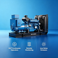 Générateur diesel silencieux 1600 kW 50 Hz 415 V avec démarrage automatique/démarrage à distance et ATS pour alimentation de secours de centre de données, certifié CE