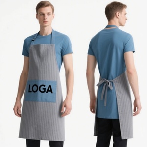 Letter Alphabet <b>Kitchen</b> <b>Aprons</b> for Women Linen Bibs Custom Digital Printing Pink Flowers Cotton or Polyester <b>Kitchen</b> <b>Apron</b> - Product Image 2