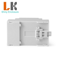 90*57*53mm Nouveau Design Module Contrôle Plc 9 Points Haute Qualité Din Rail Boîtier Montage Din Rail Power Repeater Din Rail Case