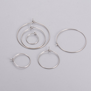 Серьги-кольца из нержавеющей стали - Product Image 4