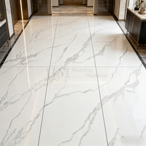 Piastrelle in Gres Porcellanato di Grandi Dimensioni, Effetto <span class=keywords><strong>Marmo</strong></span> Moderno, <span class=keywords><strong>Lastre</strong></span> in Pietra Sinterizzata Lucida per Pavimenti, Pareti, Esterni e Bagni - Product Image 5
