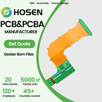 Servicio Premium de PCBA Híbrido Flexible Certificado con Acabado Superficial ENIG y Refuerzo de Lámina de Acero para Alta Confiabilidad