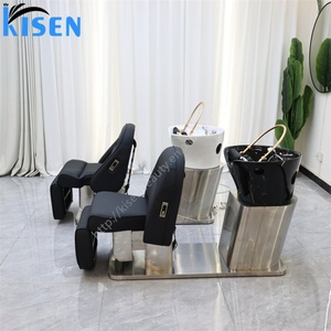 Kisen Beauty Salon Hair Spa Head Electric Full Body <b>Zero</b> <b>Gravity</b> Modern Styling Hair Washing Massage Shampoo <b>Chair</b> - Product Image 3