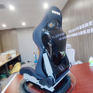 Asiento de Carreras <span class=keywords><strong>Jabel</strong></span>, el Más Vendido, Universal, Rojo/Azul, Tela de Fibra de Carbono, Reclinable, Tipo Bucket Doble, No Impermeable - Product Image 2