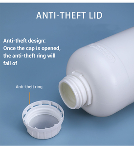 <span class=keywords><strong>5L</strong></span> Rỗng Nhựa Thùng Axit KHÁNG KIỀM Flo Container Cho Thuốc Thử Hóa Chất Dung Môi Hữu Cơ - Product Image 4