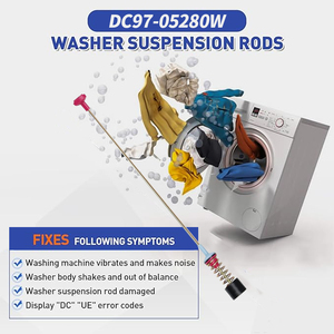 ราวแขวนเครื่อง<span class=keywords><strong>ซัก</strong></span>ผ้า DC97-05280W - ชิ้นส่วนที่ทนทานและจำเป็นสำหรับการแขวนผ้าแห้ง ใช้ได้กับซัมซุง - Product Image 4