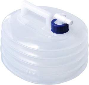 Venta al por Mayor de Botellas de Agua Plegables de 5L, 10L y 15L, Libres de BPA, Recipientes de Almacenamiento de Agua Plegables y Ligeras para Acampar al Aire Libre - Product Image 1