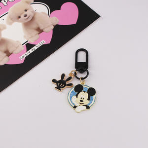 Llavero de Dibujos Animados con Diseño de Minnie y <span class=keywords><strong>Mickey</strong></span>, Accesorio para Auriculares, USB, <span class=keywords><strong>AirPods</strong></span>, Coche, Bolso, Regalo para Parejas - Product Image 3