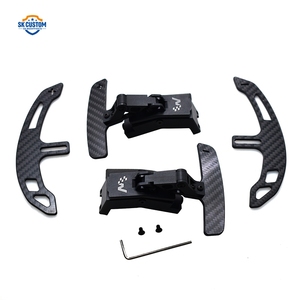 Bất sợi carbon từ mái chèo Shifter cho <span class=keywords><strong>Porsche</strong></span> 992 Panamera 971 <span class=keywords><strong>Macan</strong></span> chỉ đạo Wheel Shift mái chèo mở rộng - Product Image 1