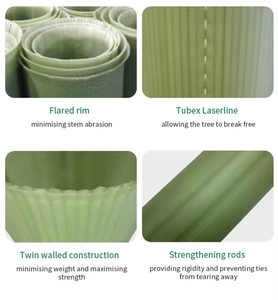 Vert PP Corflute Tree Guards pour Tree Wrap - Product Image 2
