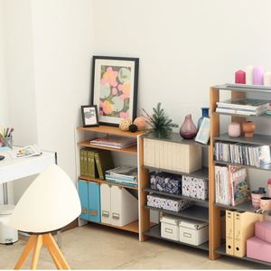 Support de rangement multifonctionnel en bois à 4 niveaux-pour la cuisine, la salle de bain, le salon, l'organisation du garde-manger, l'usine - Product Image 3