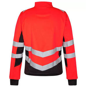 Thiết kế mới nhất của nam giới softshell xây dựng Áo khoác khả năng hiển thị cao phản quang dài tay áo Windproof làm việc Áo khoác - Product Image 5