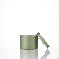 Contenants de stockage vides, pots cosmétiques en aluminium 5g 10g 15g 20g 30g 60g, boîtes en aluminium métalliques argent, noir, or