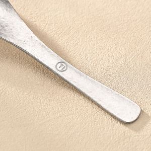 Cuillère à soupe en titane pur, cristallisée à haute température, résistante à la chaleur, anti-moisissure, antibactérienne, couleur unie, minimaliste - Product Image 2