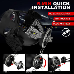 Ampoules LED pour voiture les plus récentes H4 H11 <span class=keywords><strong>H7</strong></span> 9005 Tubes en cuivre en forme de <span class=keywords><strong>U</strong></span> Phares LED - Product Image 5