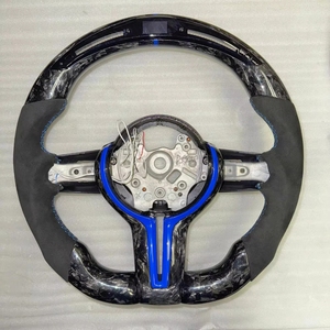 Volant en cuir et fibre de carbone de style OEM pour modèles F10 F20 F30 <span class=keywords><strong>M</strong></span> Sport fabriqué dans une usine automobile certifiée - Product Image 5